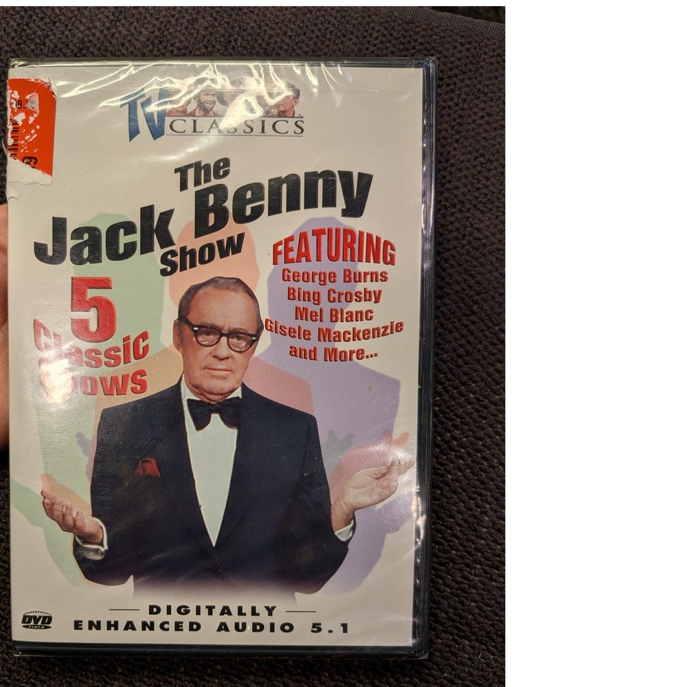 The Jack Benny Show 5 Classic Episodes DVD Comedy TV Collection